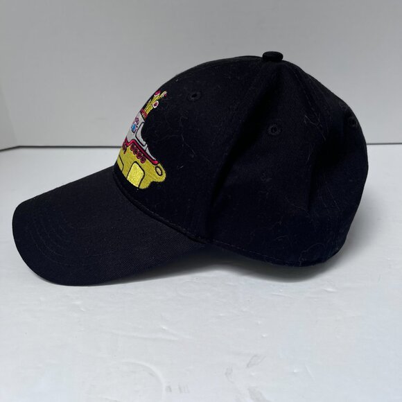 The Beatles Yellow Submarine 2018 Embroidered Black Cotton Adjustable Dad Hat - Picture 3 of 7